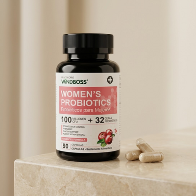 Cápsulas de Probióticos para el Cuidado Íntimo Femenino
