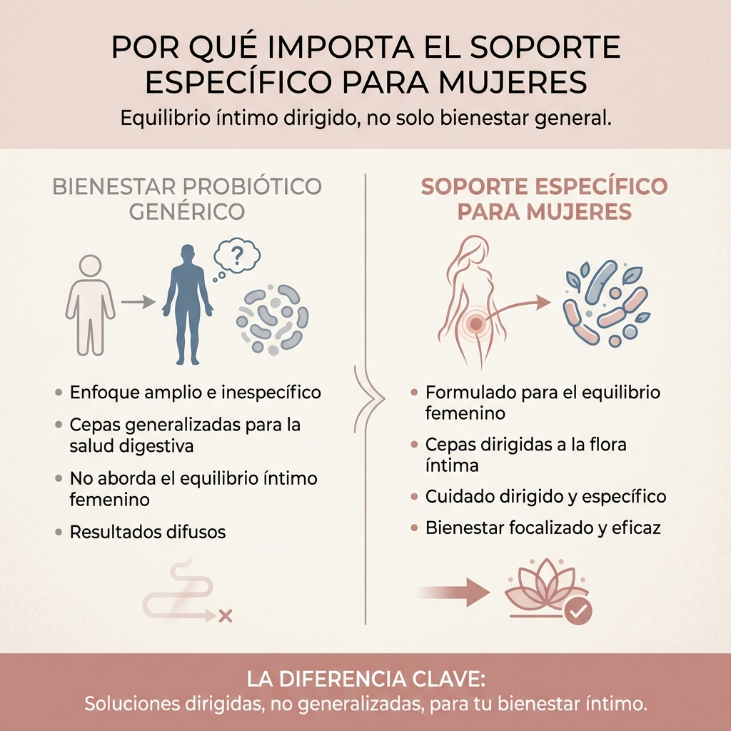 Prueba visual de por qué importa un enfoque pensado para la mujer